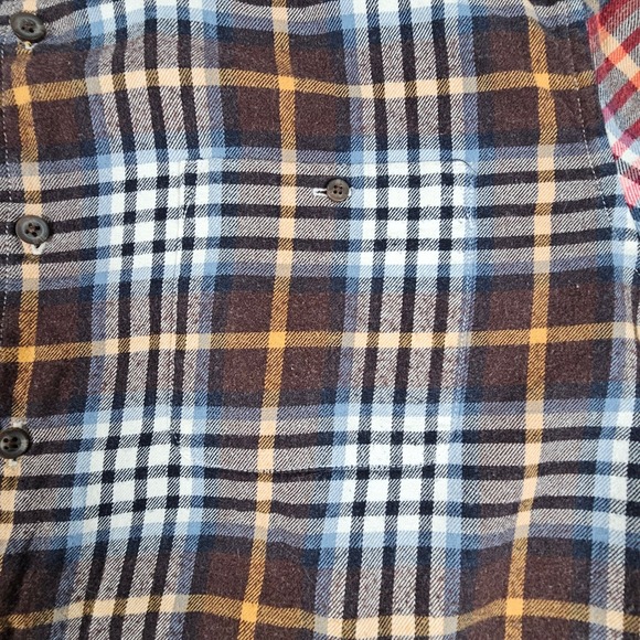 Johnnie-O Hangin' Out Flannel Shirt Men's Large‎ Plaid Button Down Long Sleeve - Picture 5 of 8